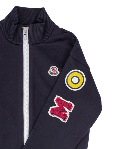 MONCLER KIDS SWEATSHIRTS WITH ZIP