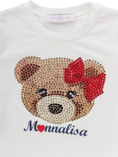 MONNALISA KIDS T-SHIRT LONG SLEEVE