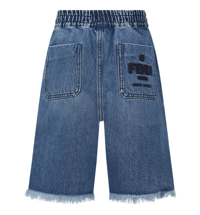 FENDI KIDS SHORTS JEANS