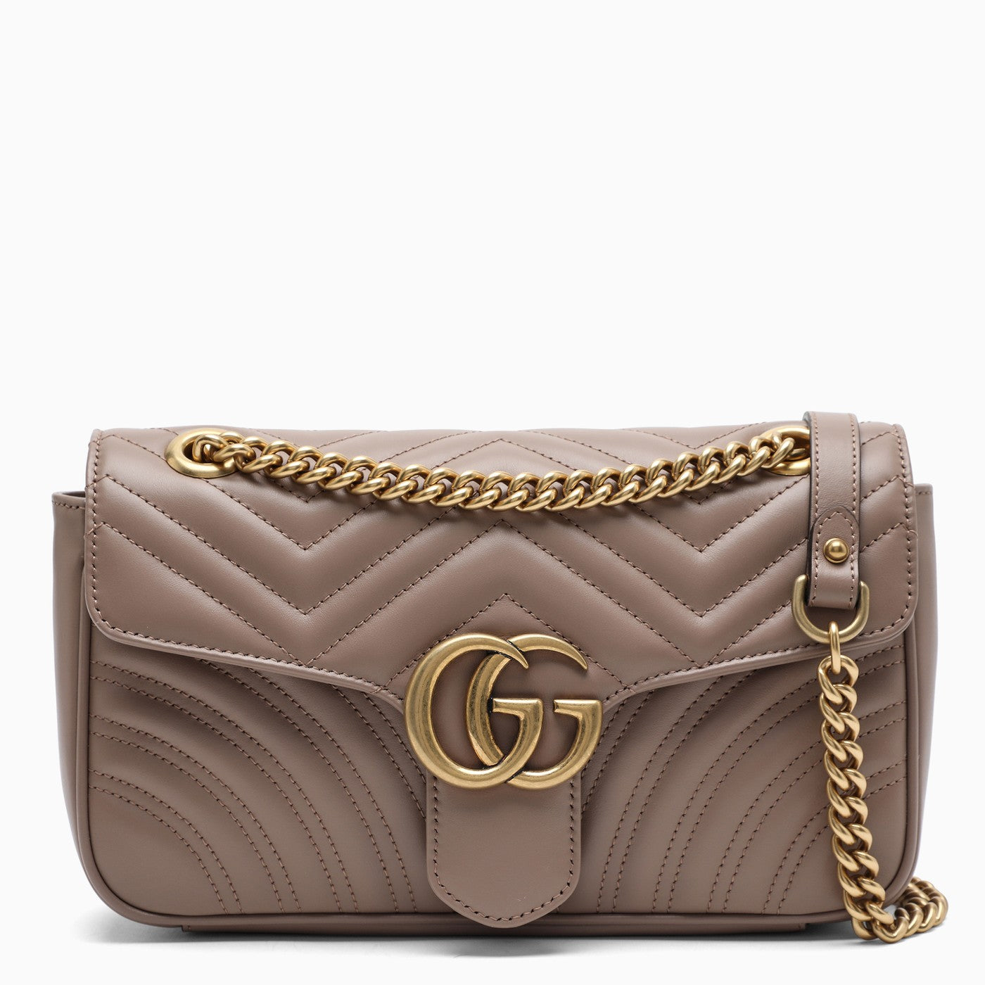 GUCCI GG MARMONT SMALL SHOULDER BAG ROSE