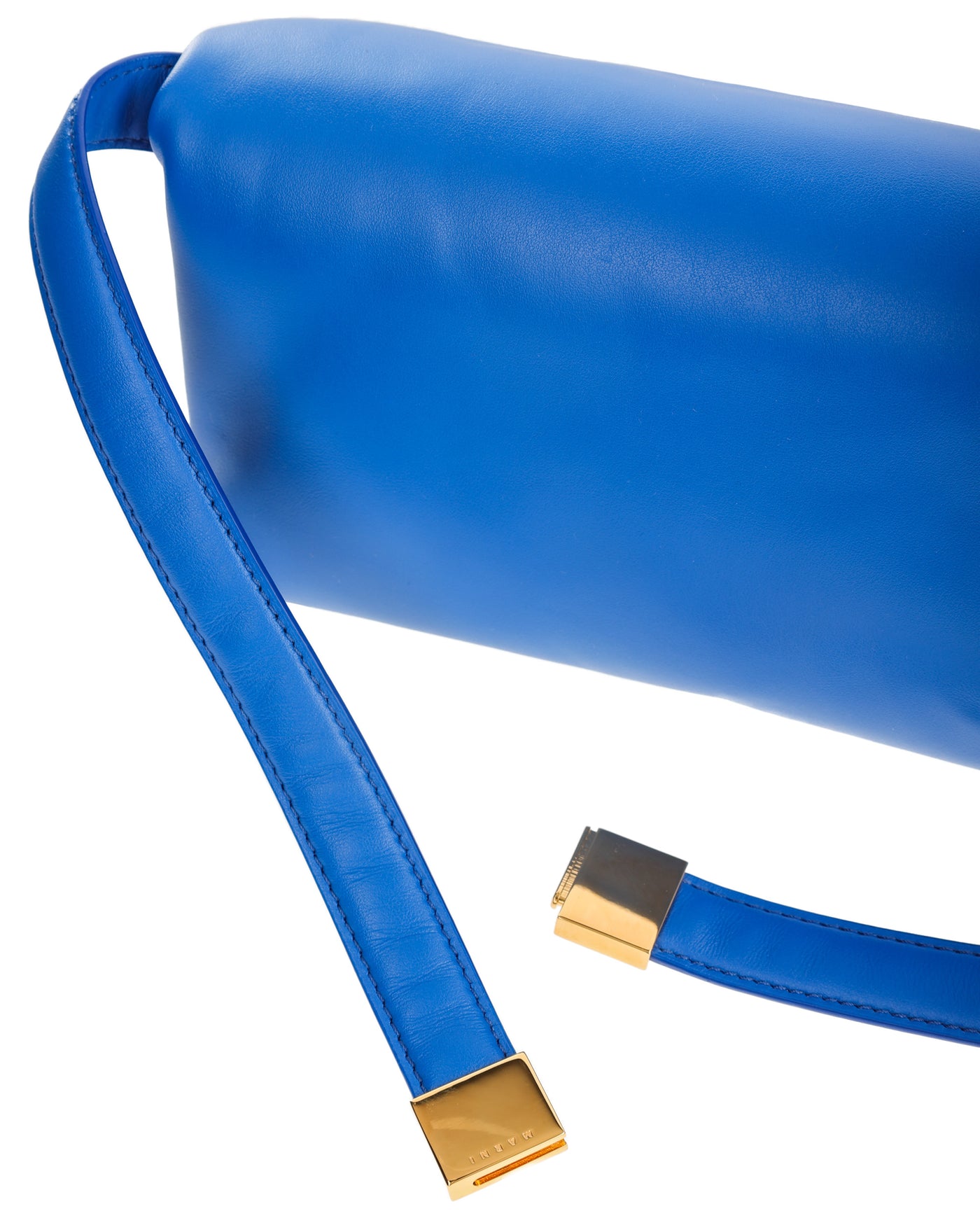 MARNI PRISMA BLUE SHOULDER BAG