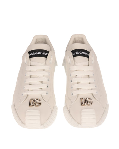 DOLCE & GABBANA LEATHER SNEAKERS