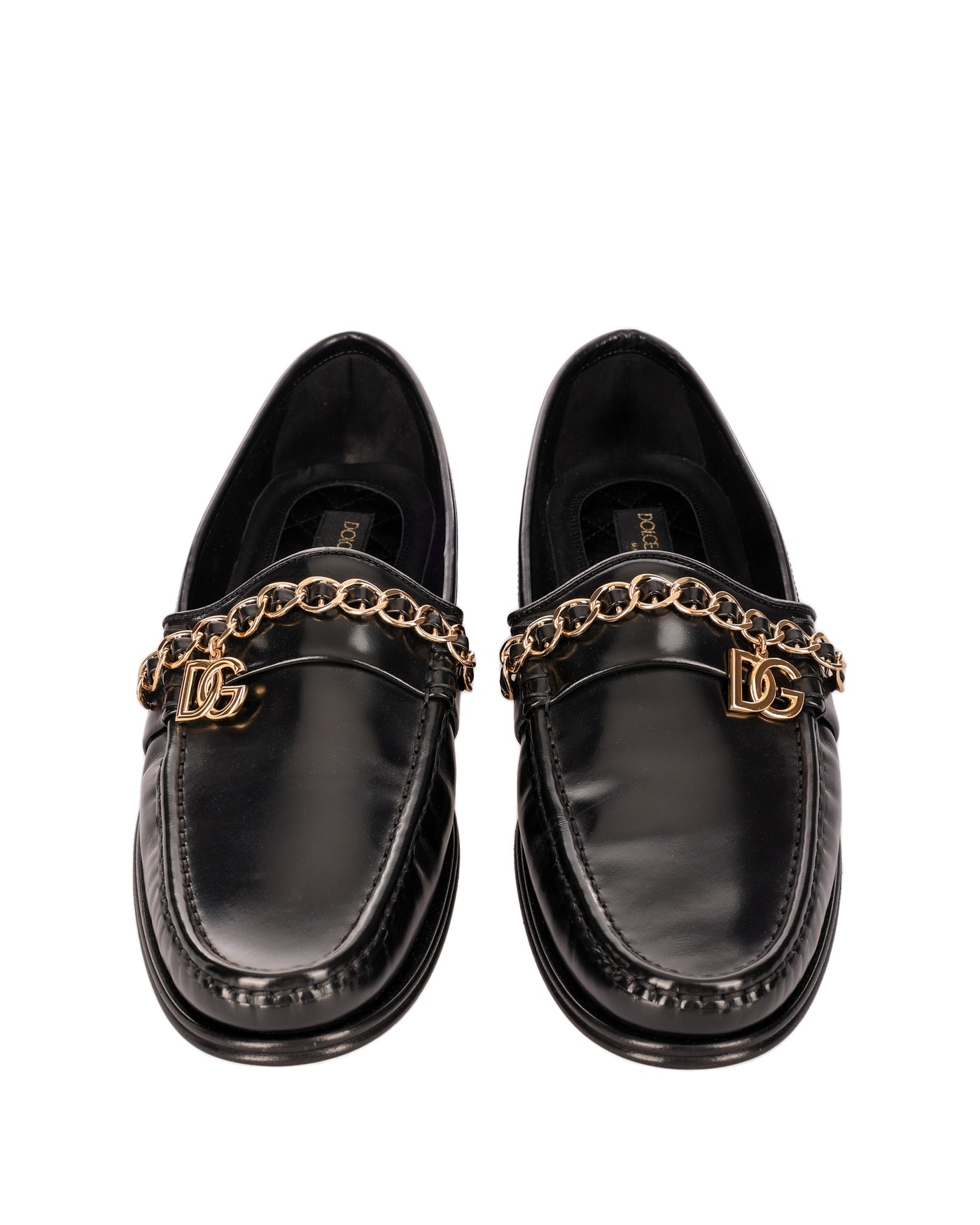 DOLCE & GABBANA LEATHER LOAFERS