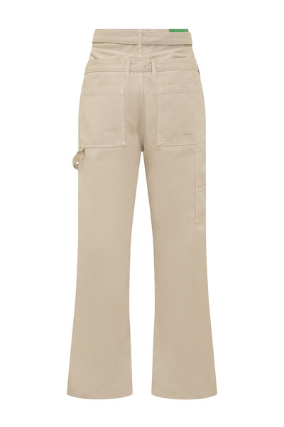 OFF WHITE BEIGE TROUSERS 