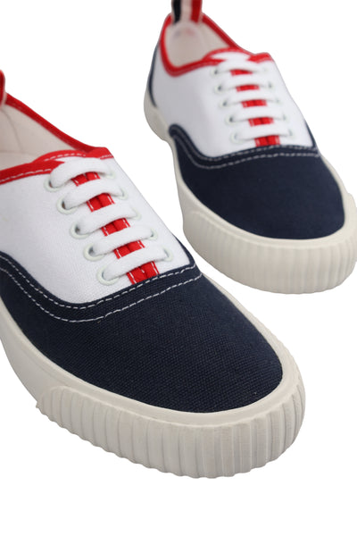 THOM BROWNE HERITAGE CANVAS SNEAKERS