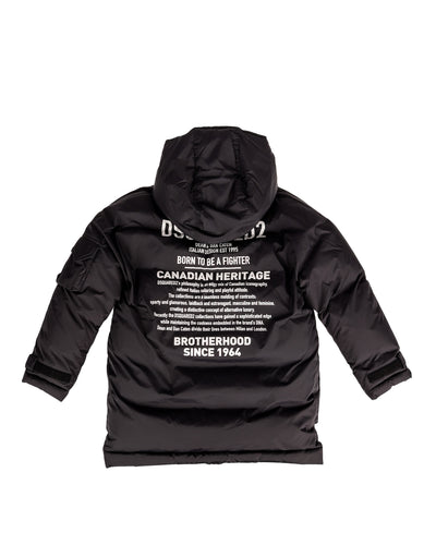 DSQUARED2 KIDS LOGO PRINTED JACKET