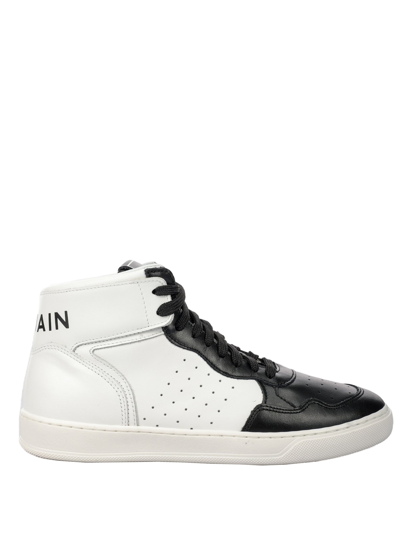 BALMAIN KIDS LEATHER SNEAKERS