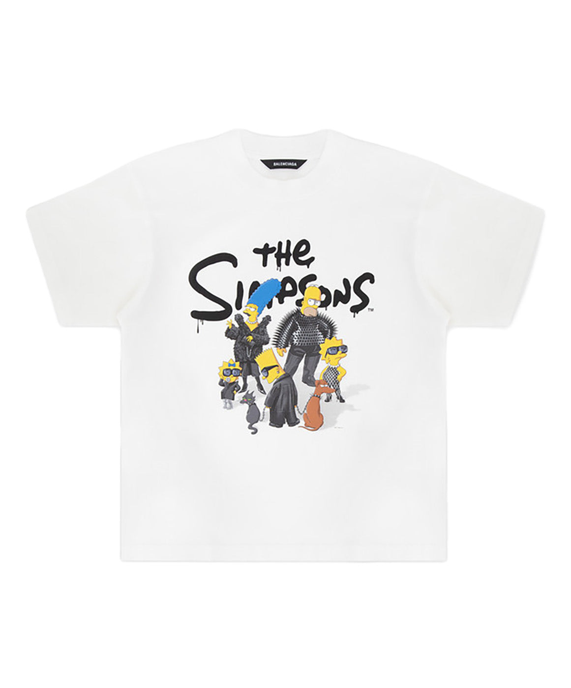 BALENCIAGA T-SHIRT THE SIMPSONS PRINT