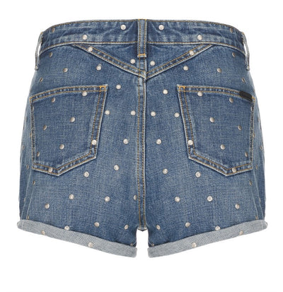 SAINT LAURENT DENIM SHORTS