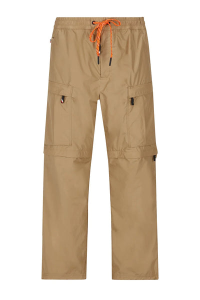 MONCLER GRENOBLE BEIGE TROUSERS