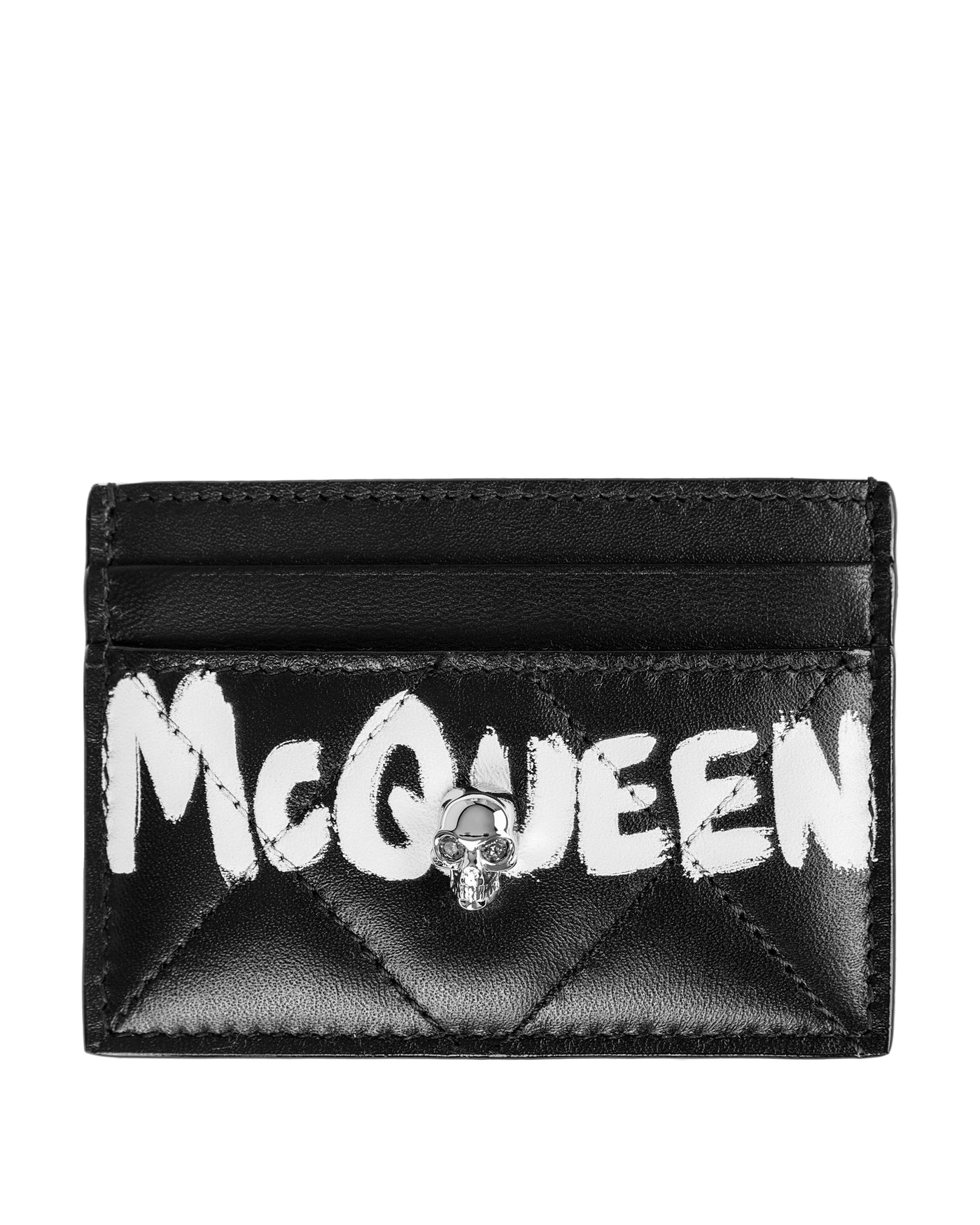 ALEXANDER MCQUEEN LEATHER CARD HOLDER