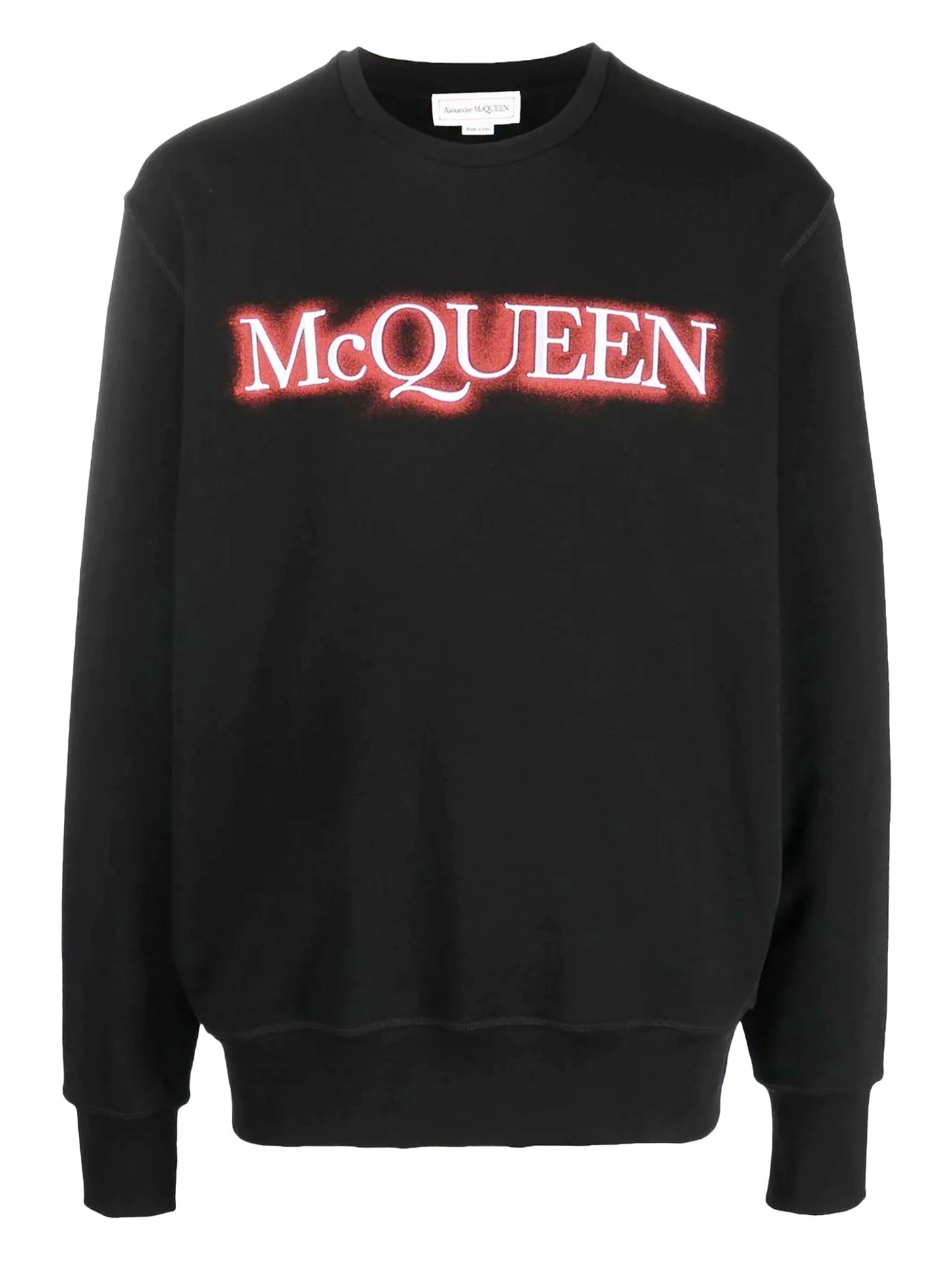 ALEXANDER MCQUEEN BLACK SWEATSHIRT 