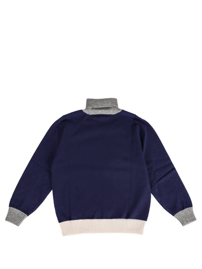 BRUNELLO CUCINELLI KIDS CACHEMIRE TURTLENECK