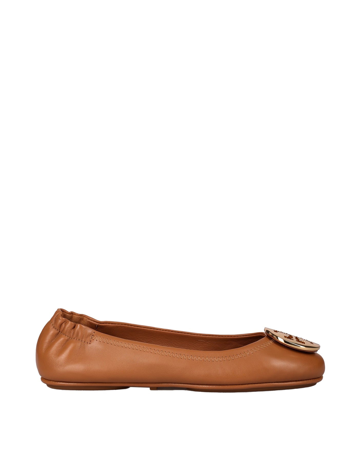 TORY BURCH LEATHER BALLERINAS