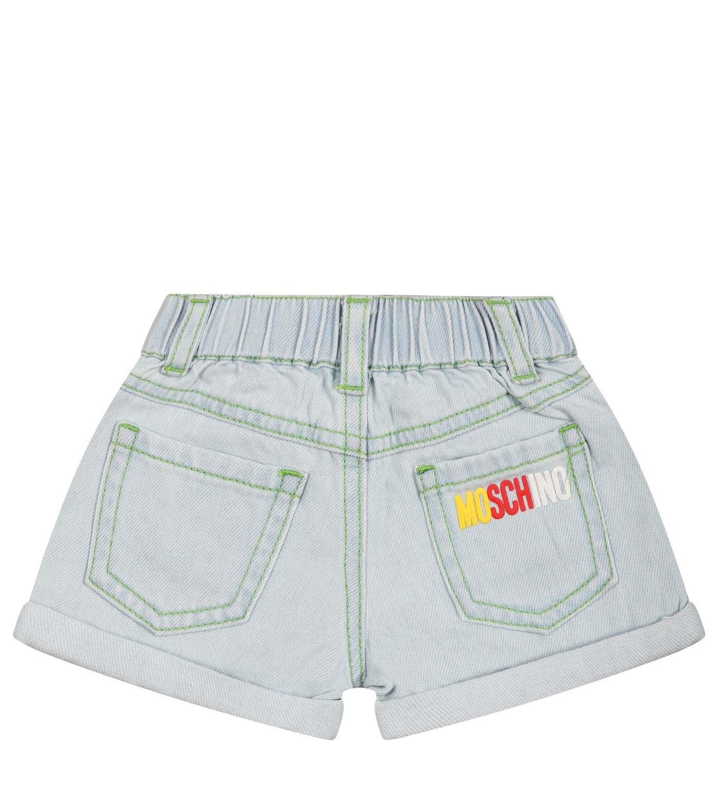 MOSCHINO KIDS SHORTS JEANS