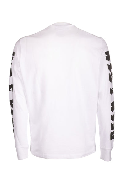 DSQUARED2 WHITE LONG SLEEVE T-SHIRT