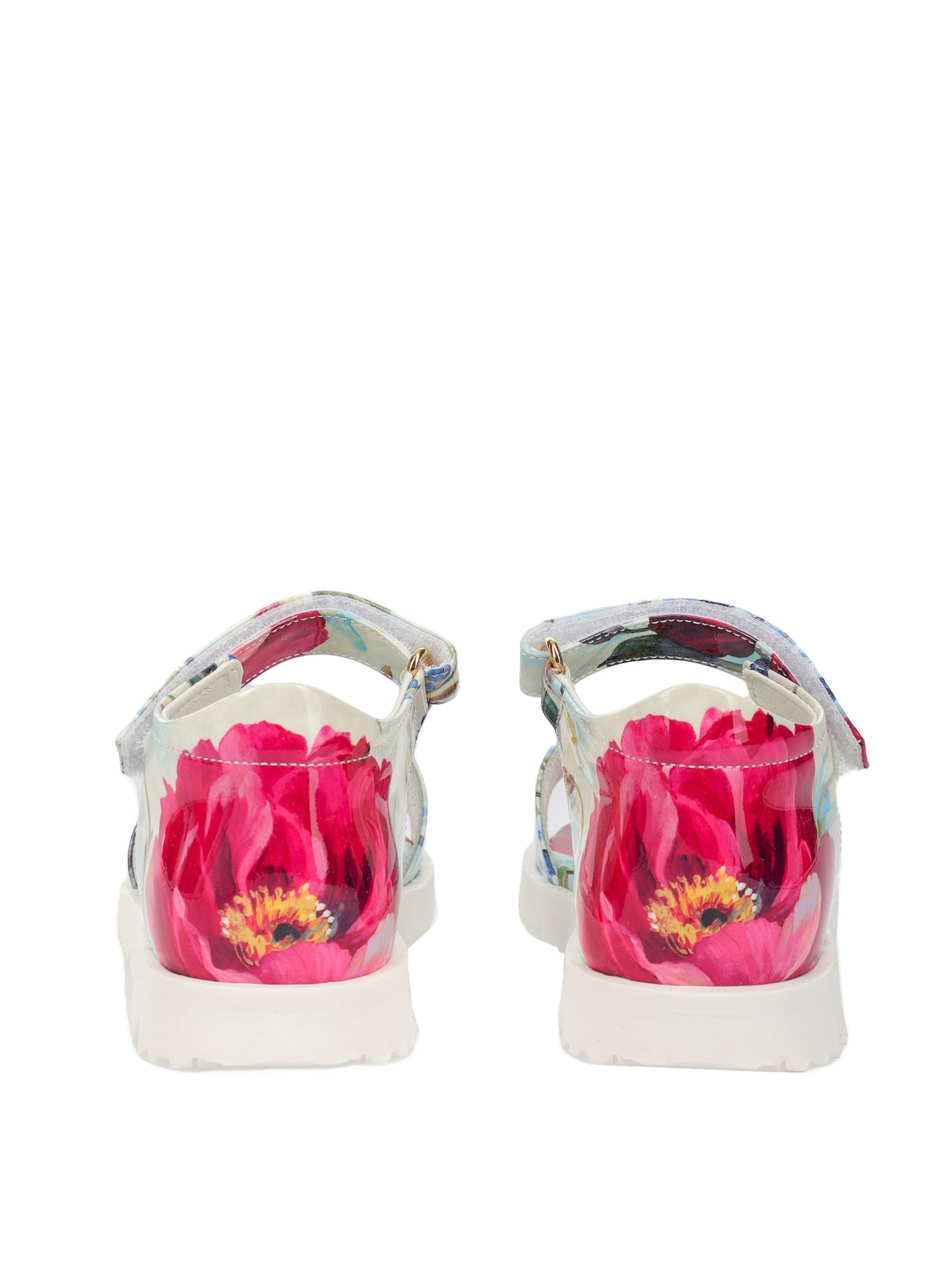 DOLCE & GABBANA KIDS LEATHER SANDALS