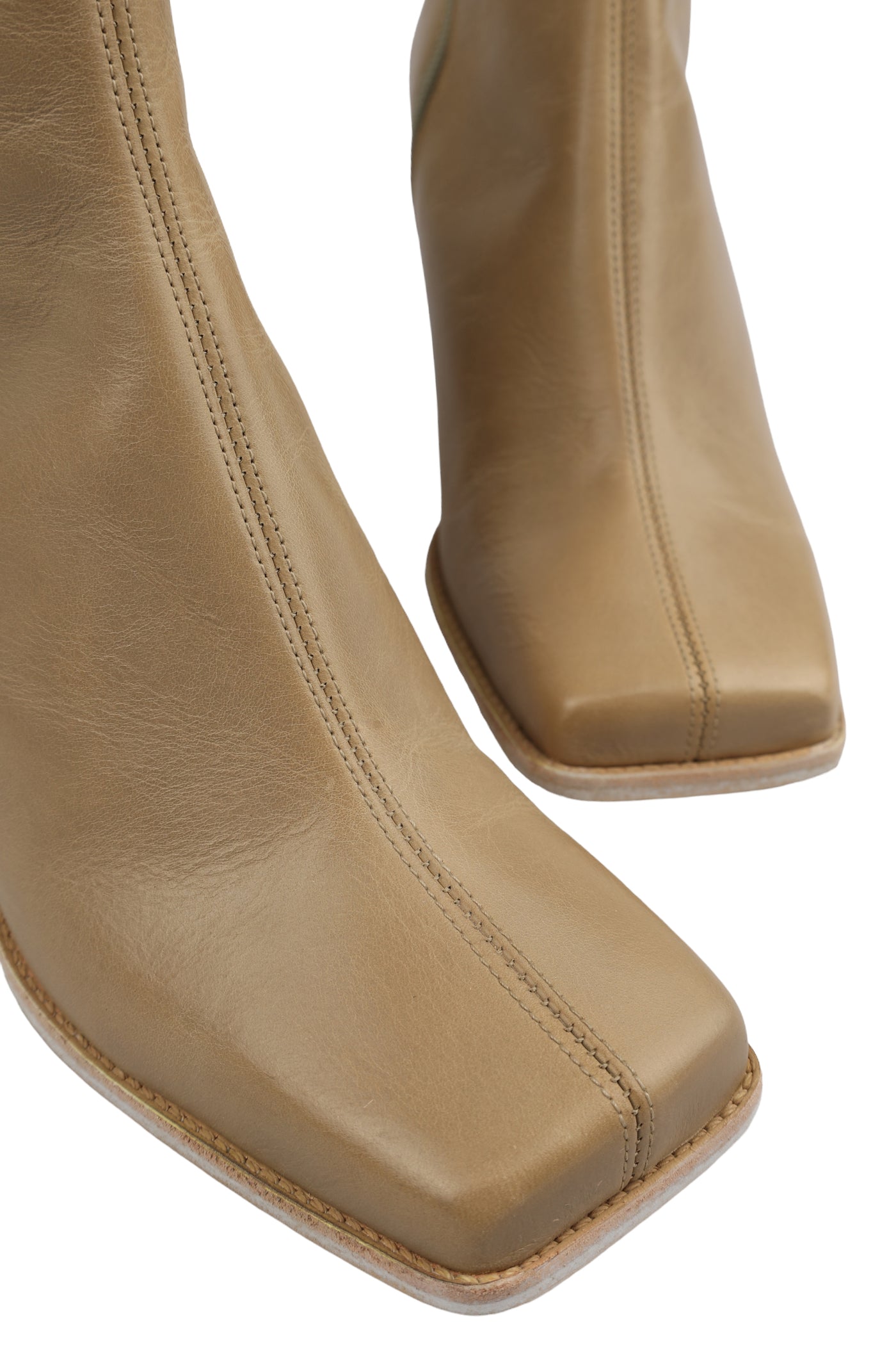 JACQUEMUS LEATHER BOOTS