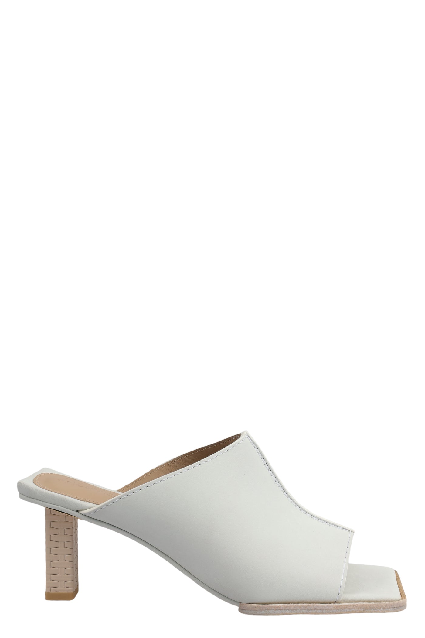 JACQUEMUS LEATHER MULES SHOES