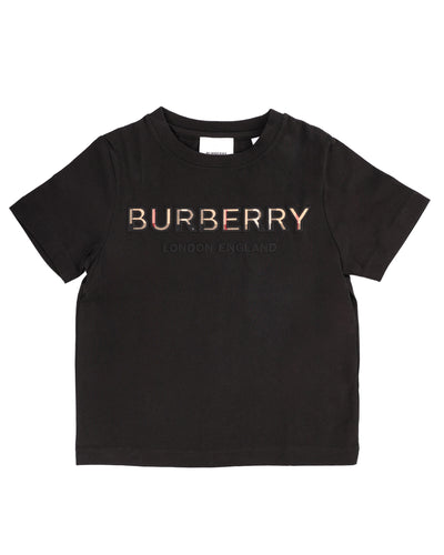 BURBERRY KIDS T-SHIRT WITH LOGO