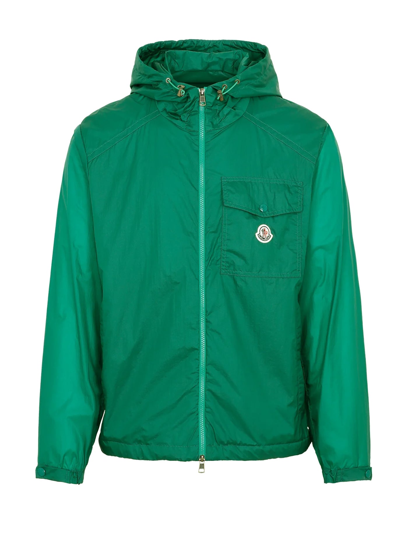 MONCLER SAMAKAR GREEN NYLON JACKET 