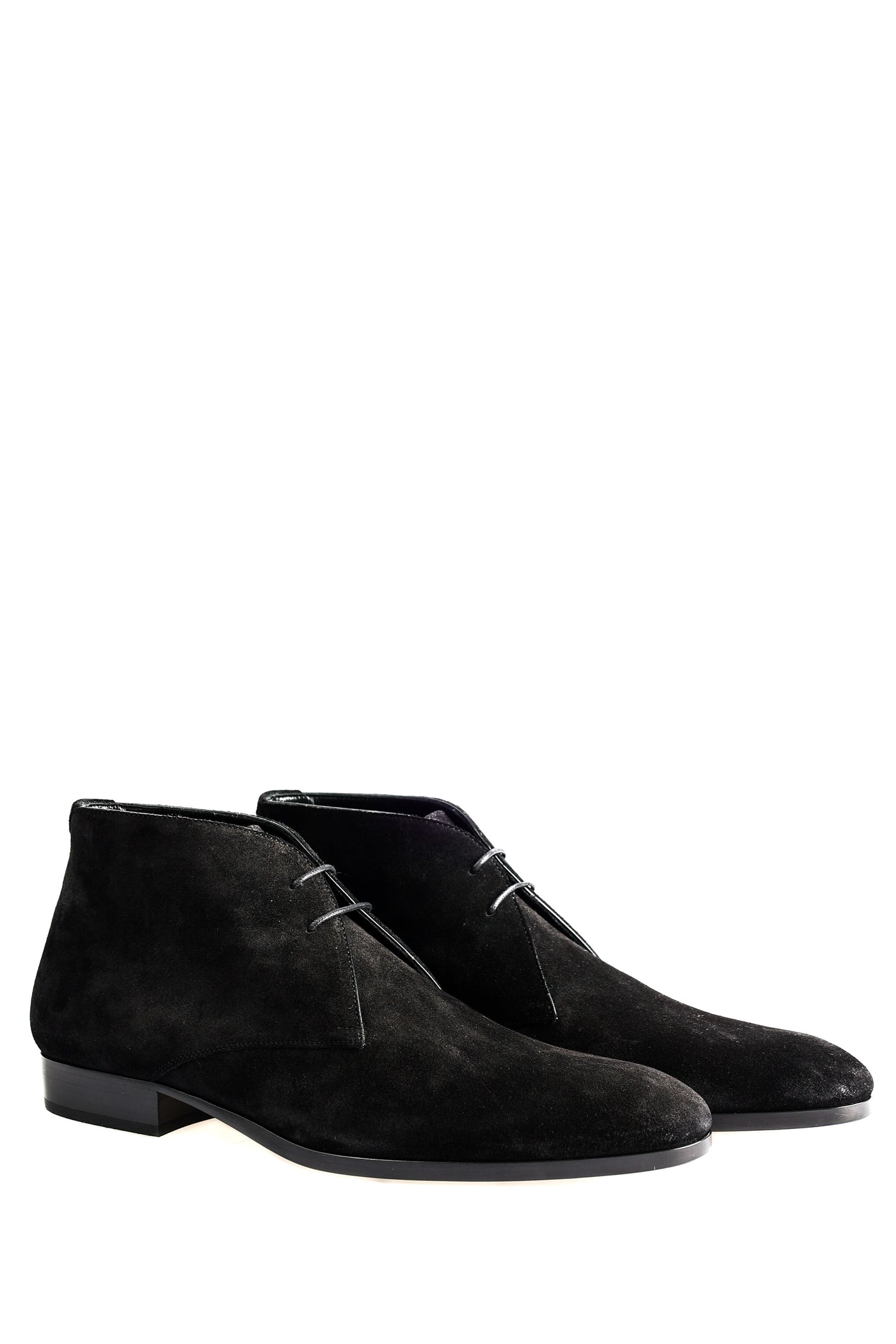 SAINT LAURENT LEATHER ANKLE BOOTS