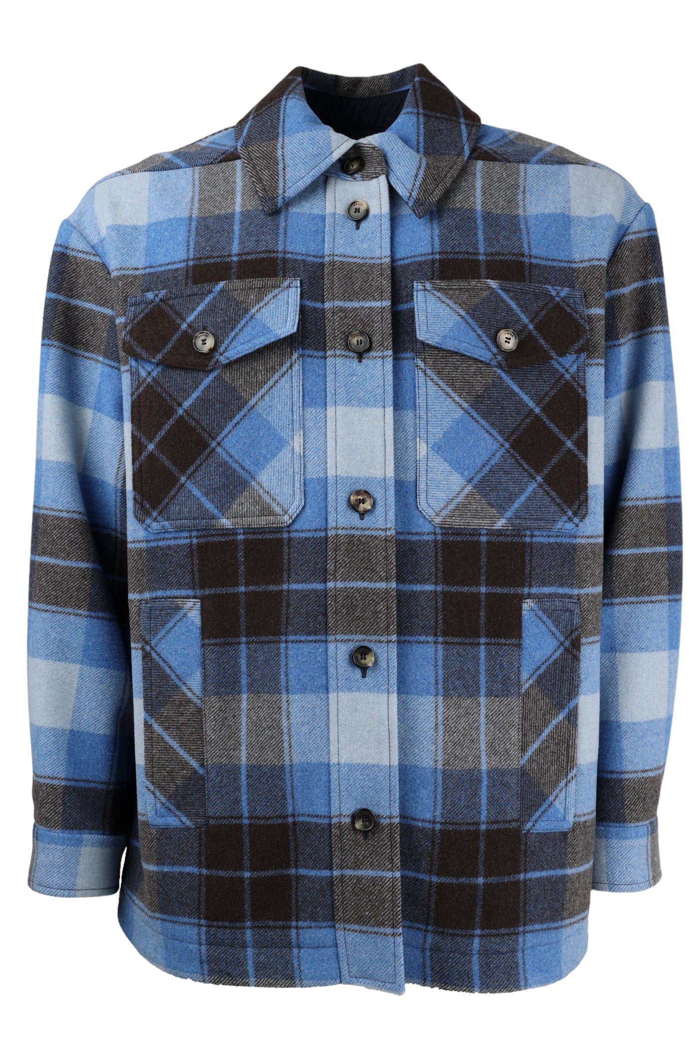 KENZO WOOL SHIRT JACKET