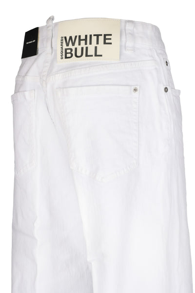 DSQUARED2 WHITE JEANS PANTS