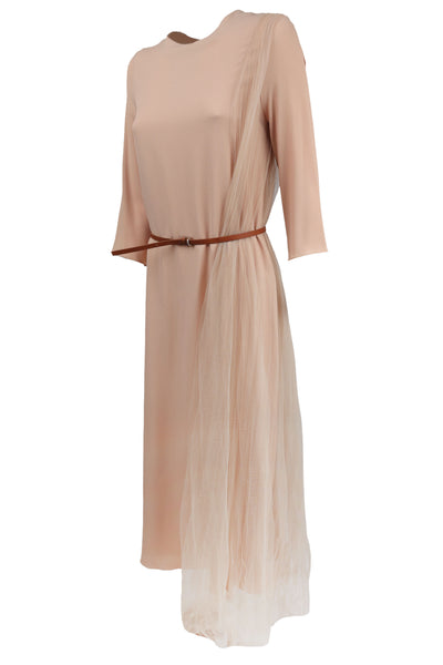 FABIANA FILIPPI LONG SILK DRESS