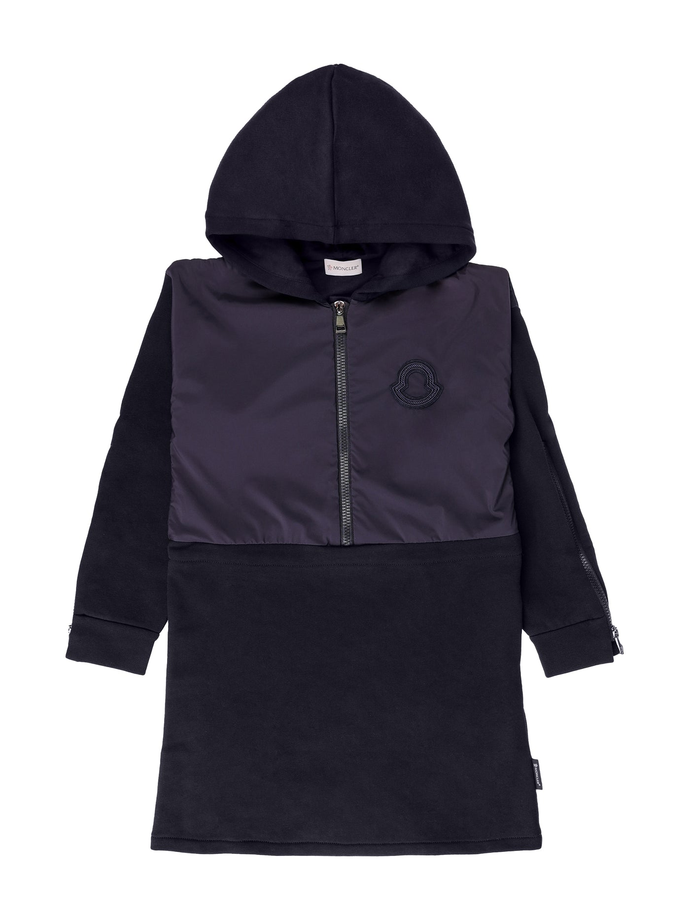 MONCLER KIDS GIRL DRESS WITH ZIP