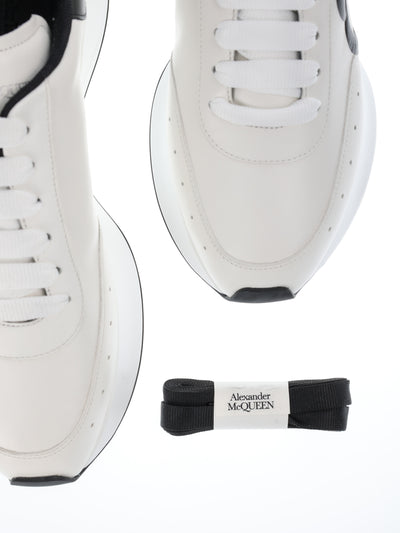 ALEXANDER MCQUEEN WHITE SNEAKERS