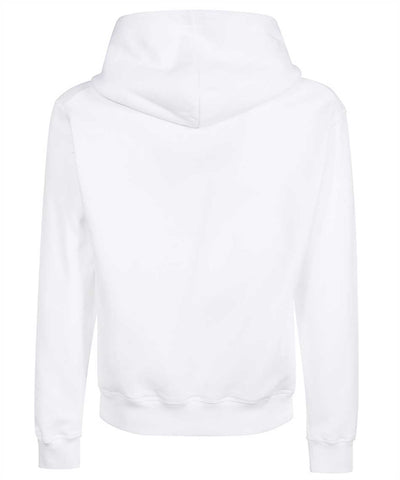 DSQUARED2 WHITE HOODED SWEATSHIRT