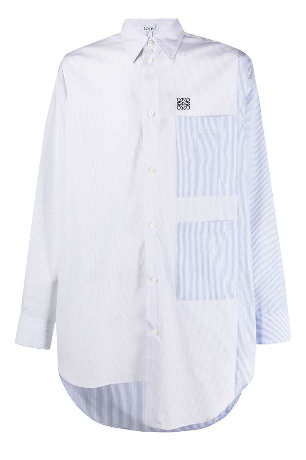 LOEWE ASYMMETRIC MULTIPOCKET SHIRT