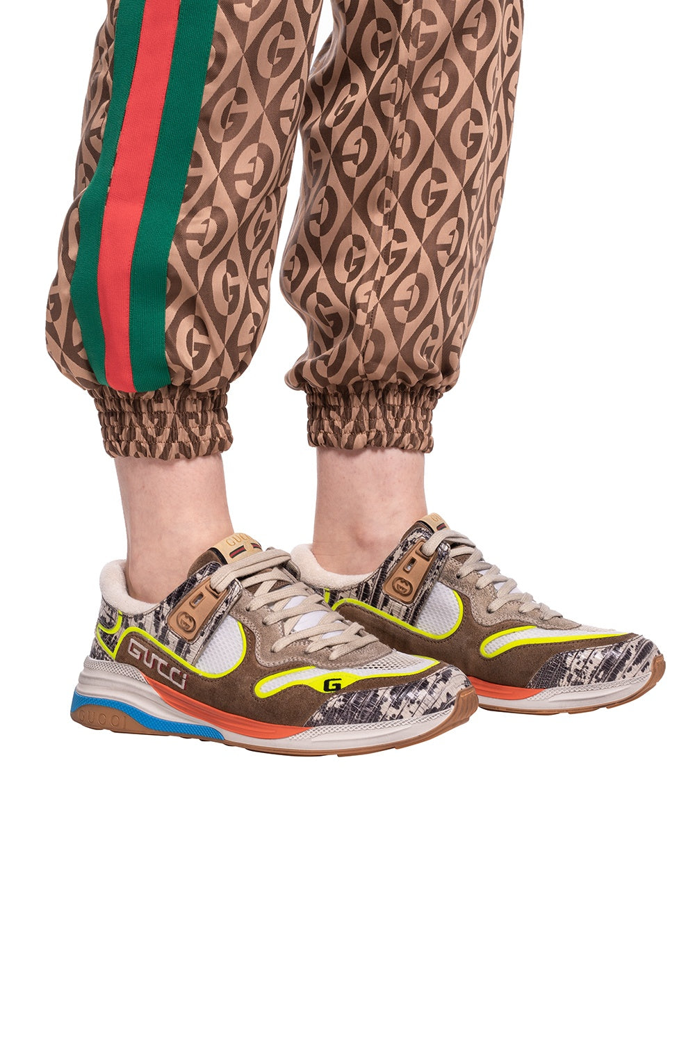 GUCCI ULTRAPACE ROCK TEJUS PRINTED SNEAKERS