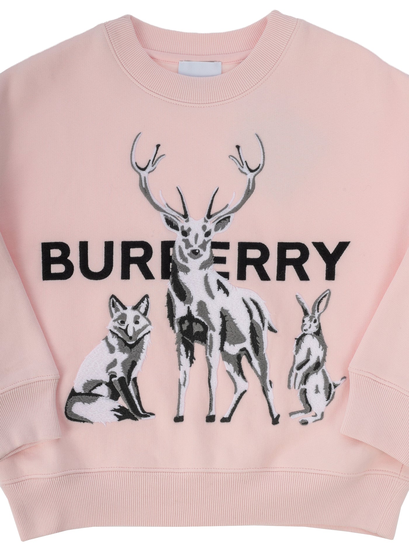 BURBERRY KIDS SWEATSHIRT WITH LOGO