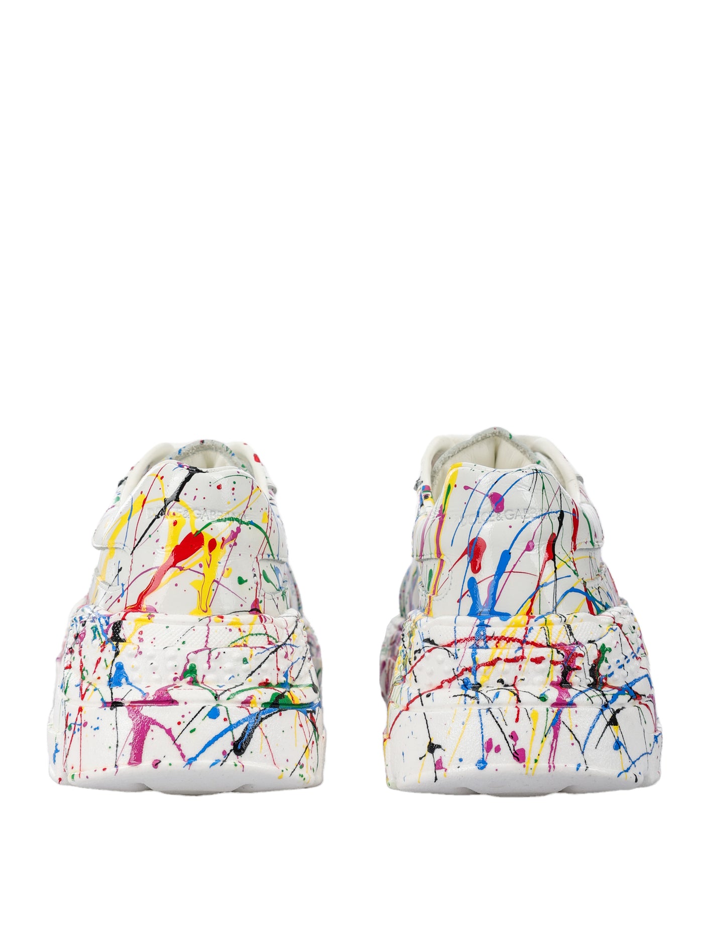 DOLCE & GABBANA KIDS LEATHER SNEAKERS