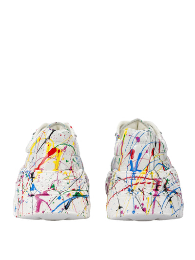 DOLCE & GABBANA KIDS LEATHER SNEAKERS