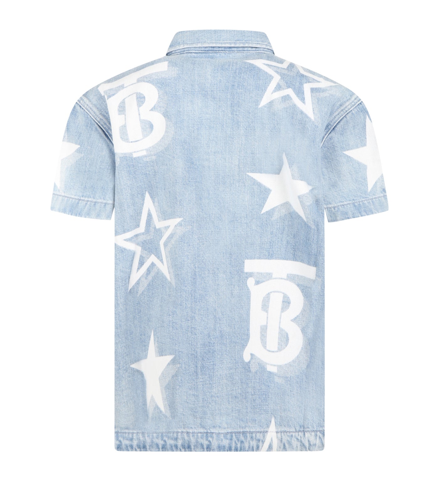 BURBERRY KIDS DENIM SHIRT