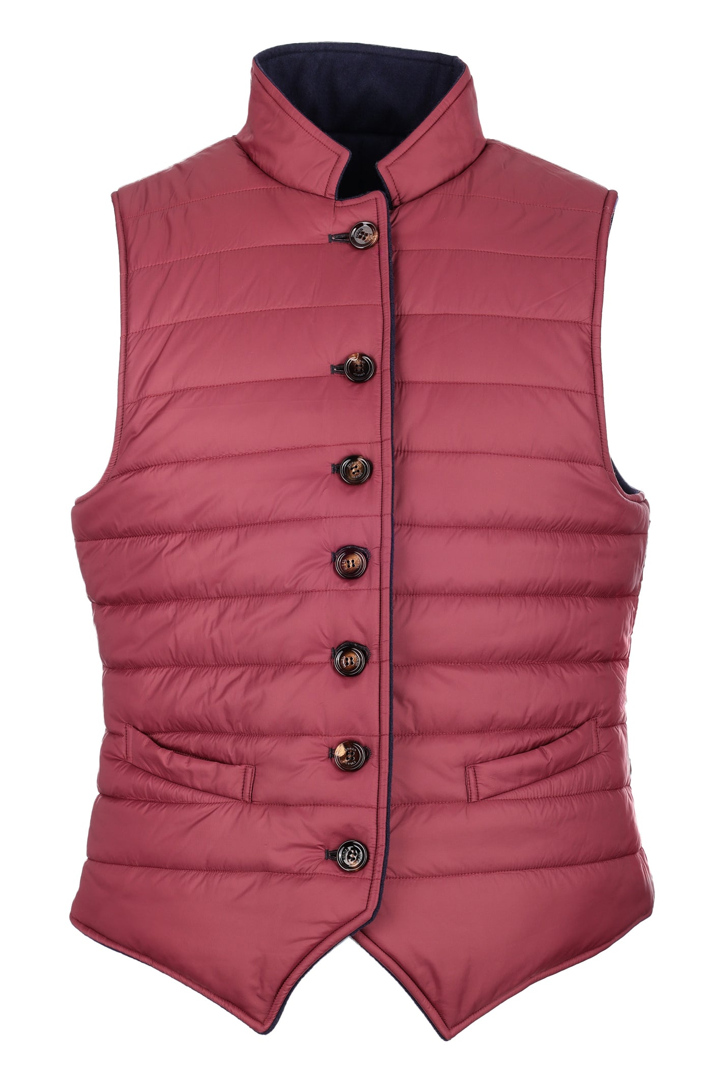 KIRED BY KITON DOUBLE FACED GILET JACKET