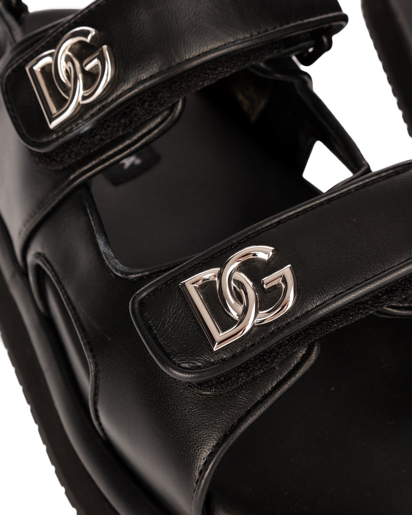 DOLCE & GABBANA LEATHER SANDALS