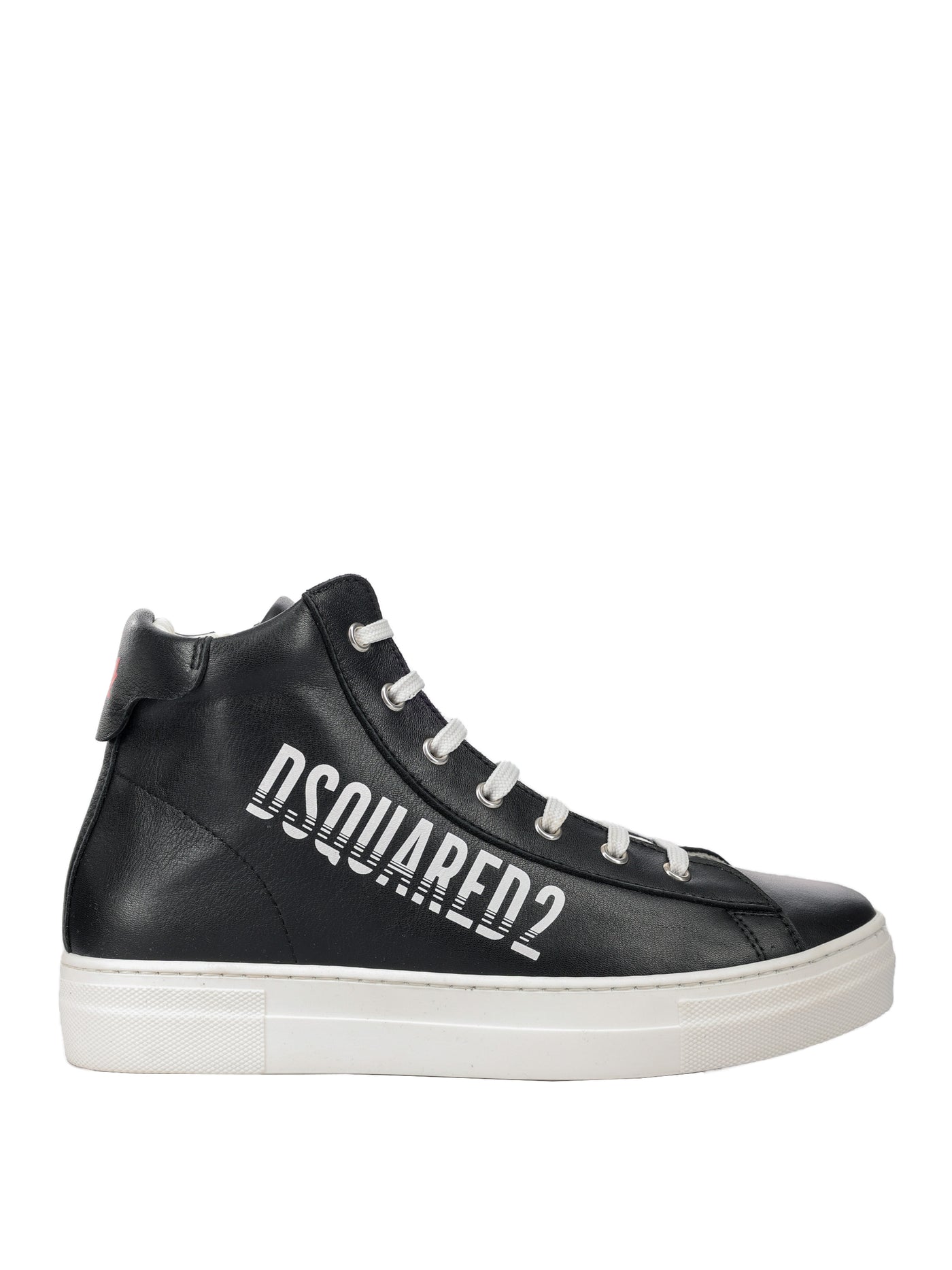 DSQUARED2 KIDS LEATHER SNEAKERS