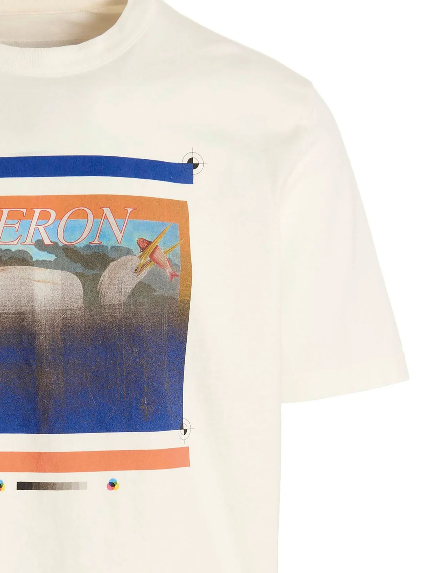 HERON PRESTON WHITE T-SHIRT