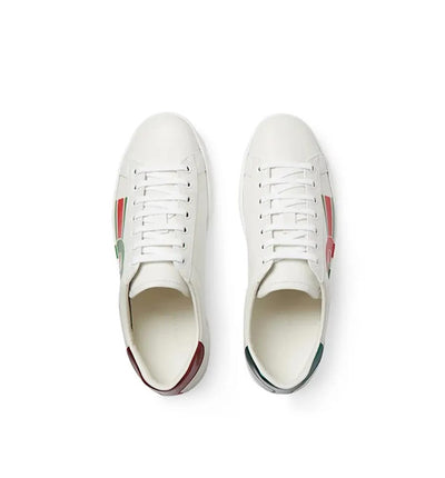 GUCCI ACE INTERLOCKING G WHITE SNEAKERS