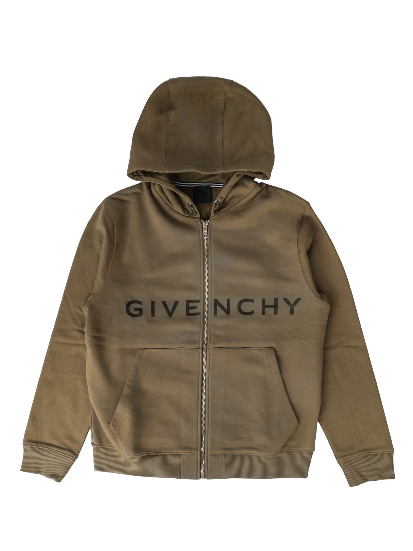 GIVENCHY KIDS SWEATSHIRT WITH ZIP & HOOD