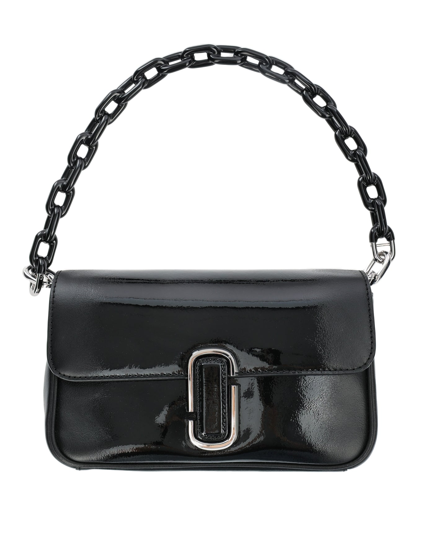 MARC JACOBS THE J MARC BLACK SHOULDER BAG 