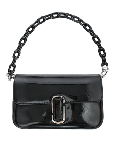 MARC JACOBS THE J MARC BLACK SHOULDER BAG