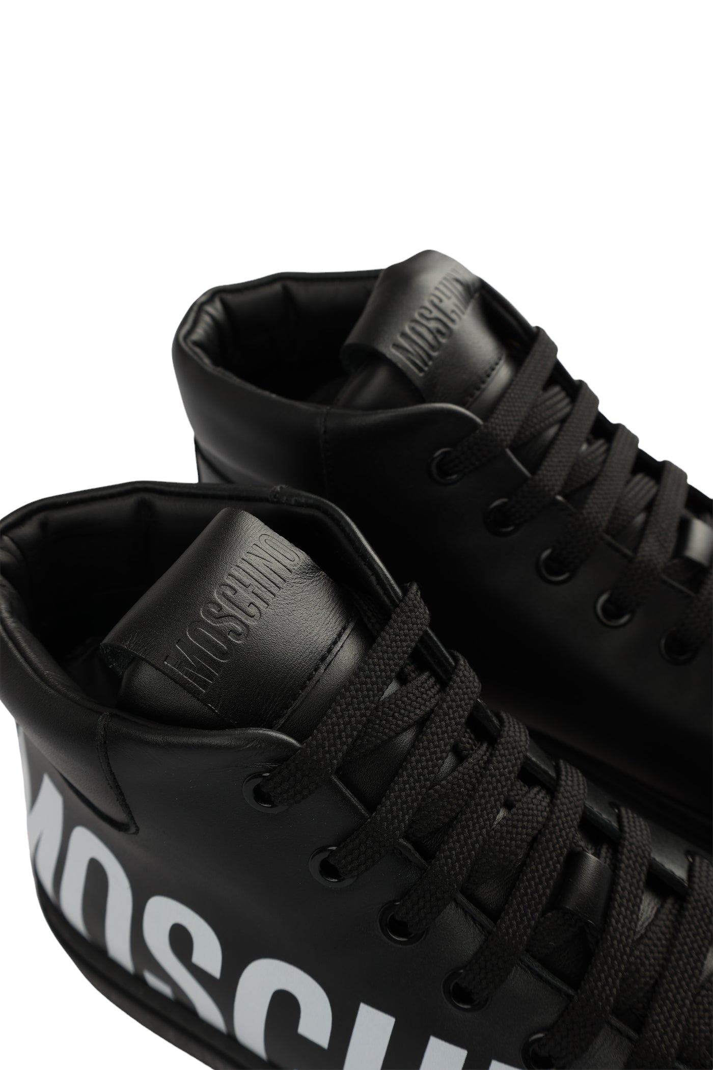 LOVE MOSCHINO LEATHER SNEAKERS