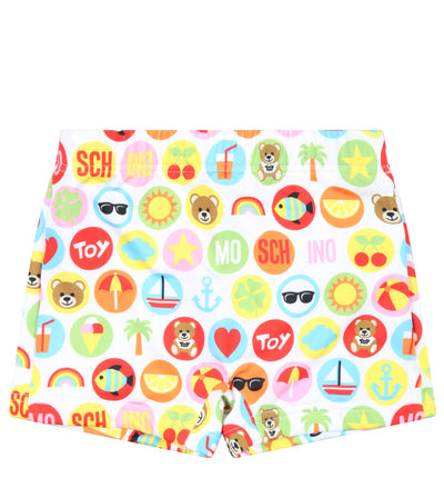 MOSCHINO KIDS SWIM BOXERS