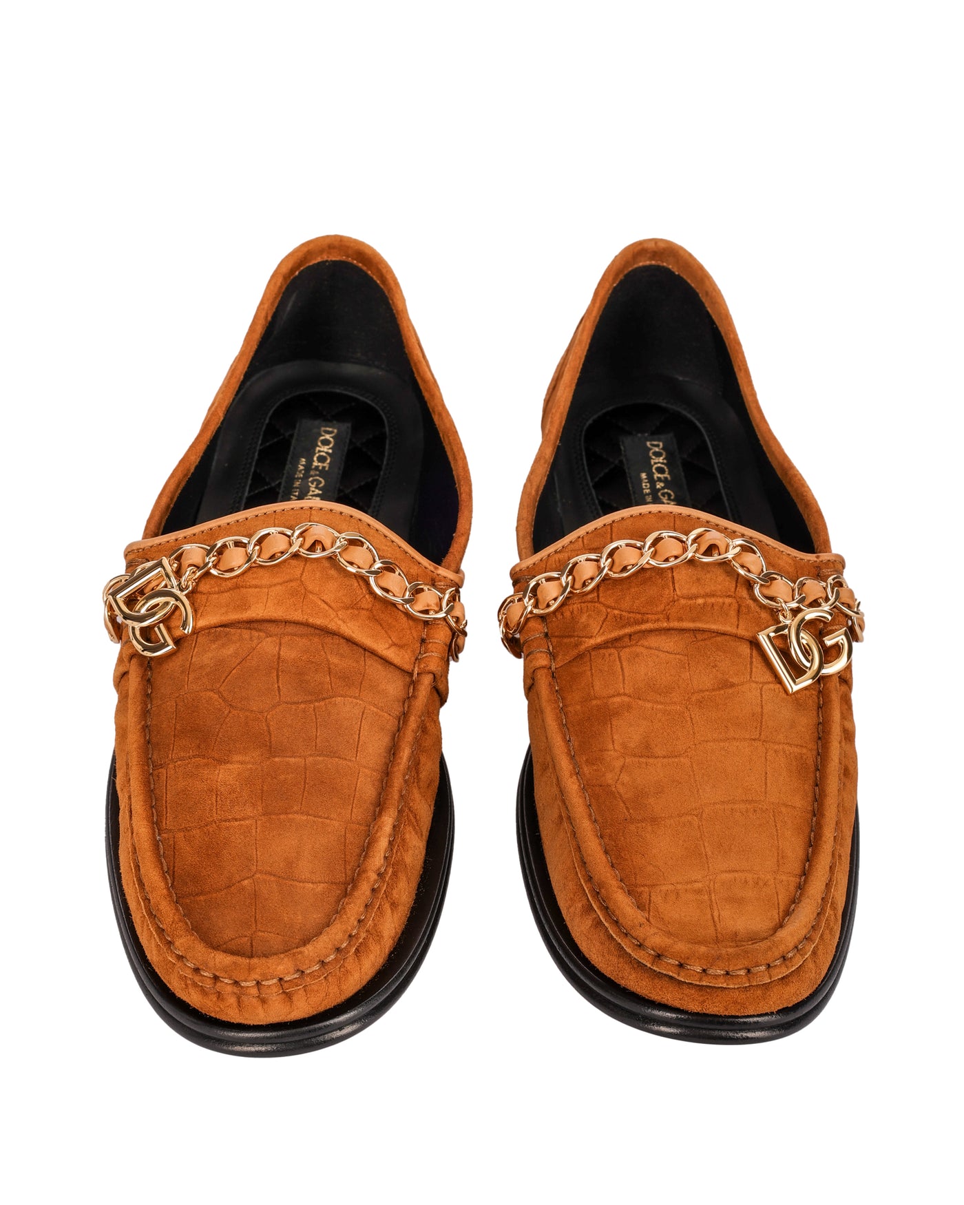 DOLCE & GABBANA LEATHER LOAFERS