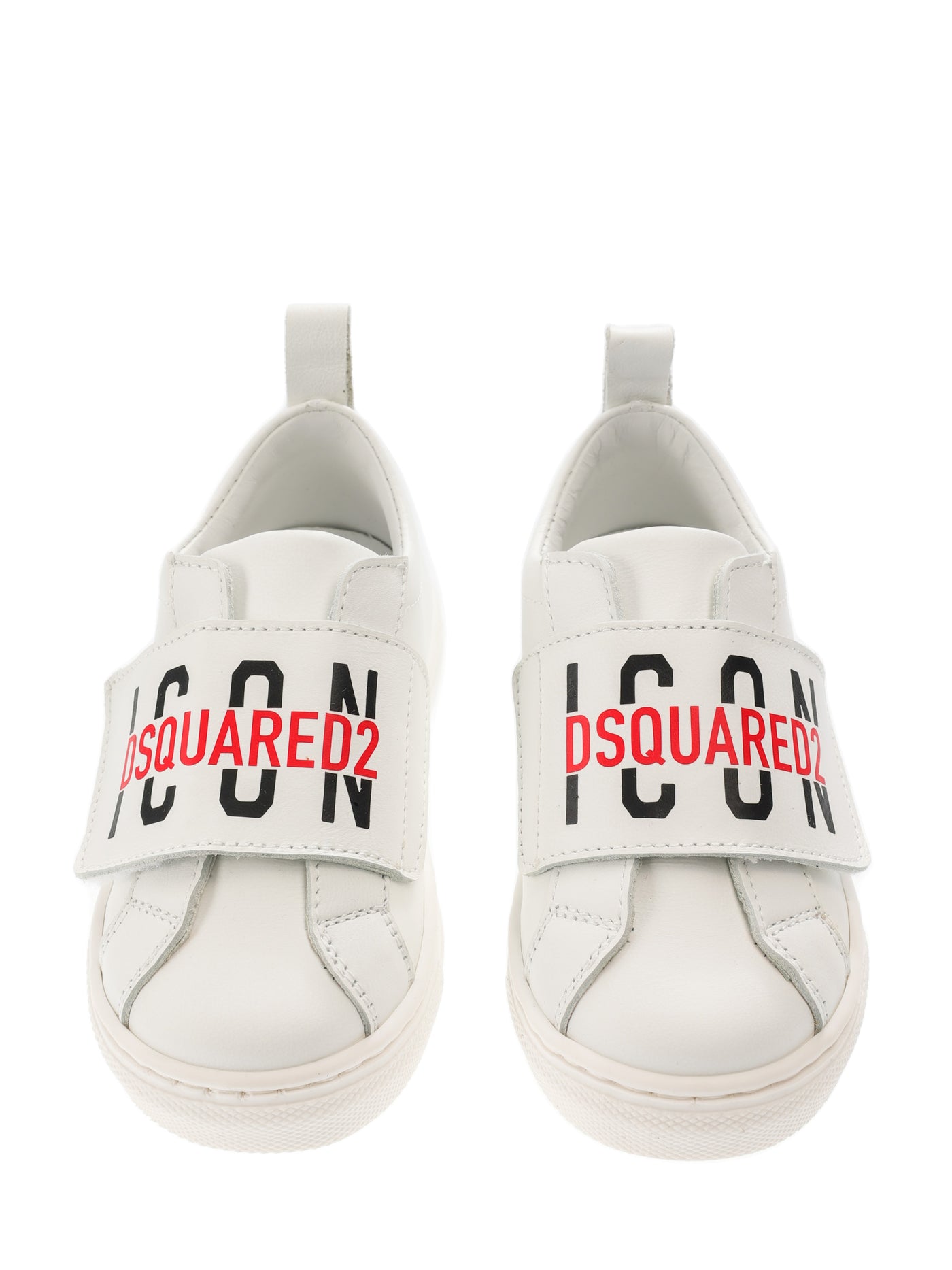 DSQUARED2 KIDS LEATHER SNEAKERS